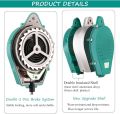 Self Retracting Lifeline 330lbs Fall Arrester Fall Protection with Alloy Steel Hook & Steel Wire Rope. 