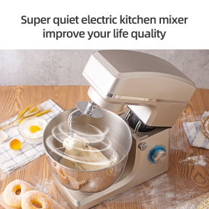 SUNATUR Stand Mixer 1500W Heavy Duty Kitchen Blender with 8L Stainless Steel Bowl Baking Mixer SM-1511N
