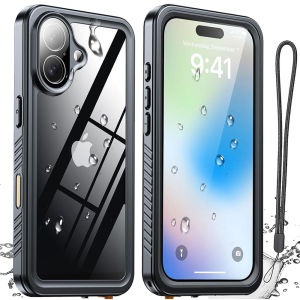 Built-in Screen Protector & Camera Protector IP68 Underwater Phone Case Full Body Military Dropproof Shockproof Waterproof Case for iPhone 17 Pro maxAir16 Pro Max16E15 Plus14 Pro1312-152c4c8b