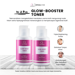 Cantikia Glow Boost Toner (Isi 2 Pcs) Exfoliating/Kelupas Wajah Tanpa Iritasi Resmi BPOM