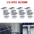 [DHGO] Adjustable Solar End Clamp for Photovoltaic Installation on RVs and Boats. 