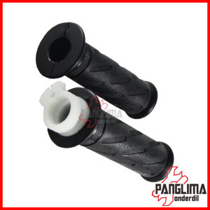 Handgrip Shogun 110 New-125 SP-FL-Old-Baru & Smash Lama-New-R Karbu Karet-Pipa-Slongsong Handle Hand grip-Fat-Vat-Pad-Handvat-Handpad Assy-Set