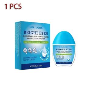 Bright Eyes Titik Mata Blueberry & Lutein Mata Kering & Letih Penjagaan Mata Melembapkan