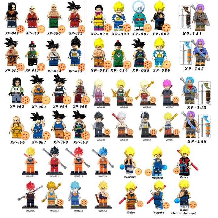 Goku best sale lego minifigure