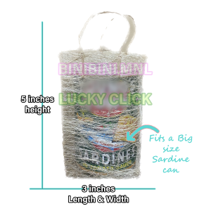 Abaca sinimay pouch gift bag sold by piece