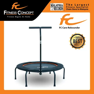 Fitness Concept: 40 Care+ Trampoline Rebounder Bungee Cord & Stability T Bar Gym Equipment