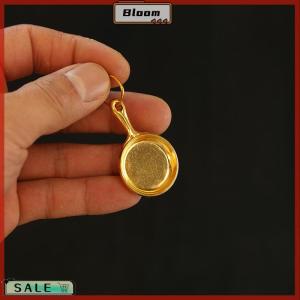 Follow Get New[Bloom Z] Mini Golden Shovel Golden Pot Keychain Game Peripheral Teamfight Tactics Key Chain Creative Toy Bag Car Key Holder Pendant
