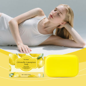 Lemongrass Lemon Soap Moisturizing and Nourishing The Face Clean and Soften The Skin Apply Soap Citronella Lemongrass Soap Ceaexfoliates and Refreshes Skin Plant-Based Body Wash Soap Bars
