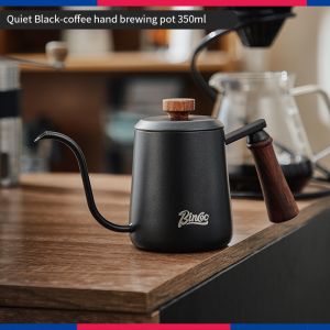 BINCOO Coffee Pot Hand Brewing Pot Hanging Ear Long Thin Mouth Coffee Kettle Stainless Steel for Home Outdoor 350ML/600ML
