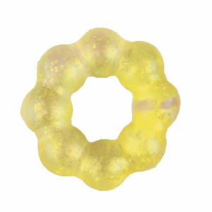 WEHUAN Fun Squeeze Maltose Fidgets Toys Sequin Donut Elasticity Stretchy Doughnut Squeeze Toy Gifts Portable Donut Pinching Fun Toy Decompression Toy