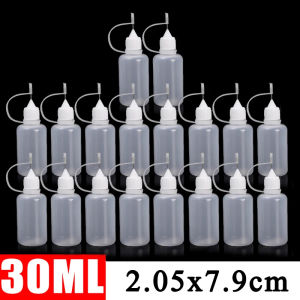 【XZxinzhan】50/5x Precision Tip Applicator Bottles Needle Fine Tip Squeeze Glue Applicator Bottles for Quilling Craft Paint Clay Tools Gifts