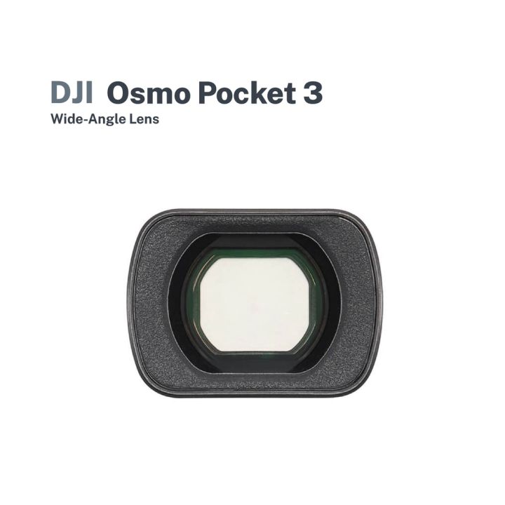DJI Osmo Pocket Action Camera Wide-Angle Lens Precision-Crafted
