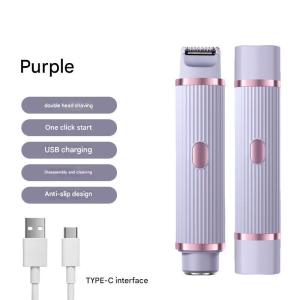 2in1 Electric Portable Hair Trimmer Shaver for Men and Women with Hair Removal Function