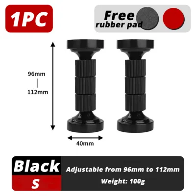 {SG} Adjustable Threaded Fixator Headboard Limiter Bed Frame Telescopic Support Bedhead Holder Furniture Stabilizer Anti