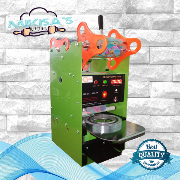 Manual Cup Sealer Machine / Milktea Cup Sealer Heavy Duty With Counter