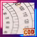 AI-A108 Penggaris 180 Half Circle / Busur Derajat Plastik Transparan Plastic Protractor 180 Derajat. 