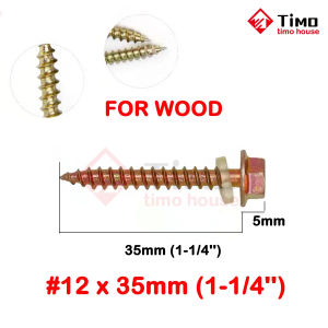 (per ) Tex Screw for metal for wood 11-1/2 2 2-1/2345inch Texscrew Text Screw for roofing