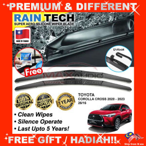 Taiwan Silicone Wiper TOYOTA COROLLA CROSS 2020-2023 (26/16) RAIN-TECH RAZOR HYBRID Aerodynamic Car Wiper