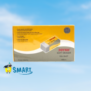(1PAK ISI 40BIJI)JOYKO ERASER 526 B40 PUTIH PACK