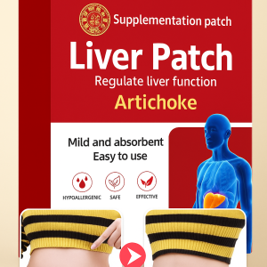 Milk Thistle Ginseng Liver Detox Patch Buddha’s Hand Herbal Formula Liver Cleanse Nourish For Night Shift Overtime Workers