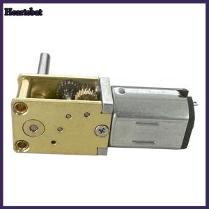 [Heartsbat] Mini Gear Motor Micro Worm Gear Reducer bàn chải DC động cơ thiết bị điện tử 1218ge-n20 DC 12V (đến 6V 3V)