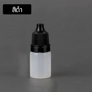 (แพ็ค 10 ชิ้น) ขวดบีบพลาสติก หัวหยด สีขุ่น ขนาด 3-100 ml. #P410-WH ขวดบีบหยด Dropper ขวดหยด PackingDD