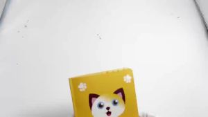 3D 3D Pop-Up Creative Cute Animal Gift Card Birthday Card with Envelope Adorable3D Card