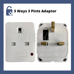 [SIRIM] PNT Fused 3 Ways 3 Pints Adaptor