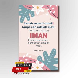 Hiasan Dinding Suvenir Hadiah Pajangan Firman Tuhan Ayat Alkitab Katolik Kristen 3