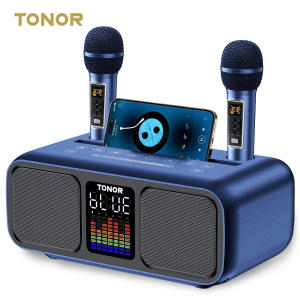 TONOR  Professional TONOR UHF Handheld Microphone System Kara OK  Bluetooth Player