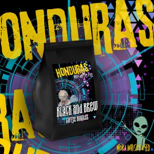 เมล็ดกาแฟคั่ว ฮอนดูรัส คั่วอ่อน คั่วกลาง Honduras Moka Whisky Aged Process Arabica100% Premium Roasted Coffee (Light or Medium roast) 200g