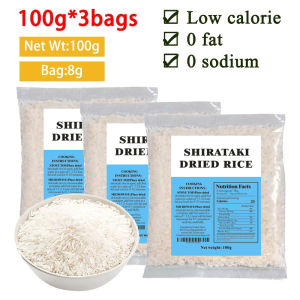 【Buy 3 Take 3】Dried Shirataki Rice 3kg 4kg (Low Carb) Konjac Rice Dry Shiritaki Rice Healthy Basket