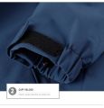 Jeep Spirit Solid Color Waterproof and Wear-resistant Jacket Spring and Autumn New Outdoor Single-layer Thin Mountaineering Suit Windproof and Breathable Couple Trench Coat Jacket Casual Coat. 