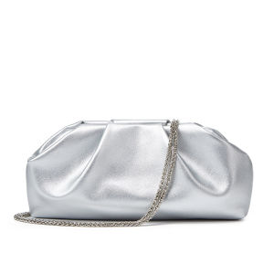 AE Pleated cloud bag for women new trendy fashion silver handbag versatile small square bag ins Chain Crossbody Bag