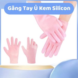 Bao Tay Ủ Kem Silicon Dưỡng Da Tay | Khóa Ẩm Sâu Tăng Hấp Thụ Kem | Giảm Khô Nứt Nẻ Mềm Mịn Rõ Rệt