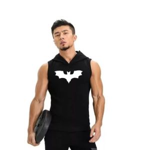 Singlet Kupluk Pria & Kaos Hoodie Gym Fitnes Terbaru