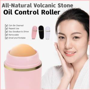Cadia🔥 Volcanic Stone Oil-absorbing Ball Portable Facial Artifact Detachable Ball Replacement Oil-absorbing Stick Beauty Instrument