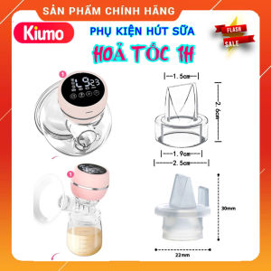 Bộ phụ kiện máy hút sữa KIUMO Q5 màng hút van silicone phễu silicone cup đựng sữa thân nối