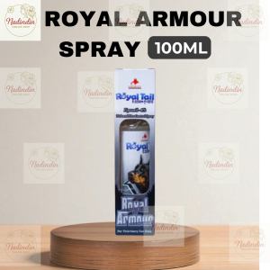 Royal Armour Spray for Pets (Royal Tail Essentials Tick and Flea Control Spray) 100ml