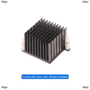 [COD] dfgje Bộ phận máy in 3D tản nhiệt nhôm làm mát tản nhiệt Tản nhiệt màu đen tản nhiệt với Tai Bo mạch chủ tản nhiệt 37x37x30mm