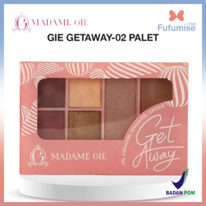 MADAME GIE To Go | GET AWAY Make Up Kit | Complete | Face Pallete | Take5 Palet wajah Madamegie getaway (BPOM)