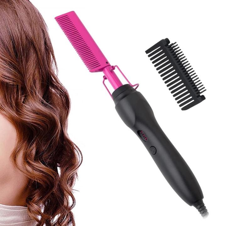 PETSOLA Hair Straightener Comb Heating Straightening Brush