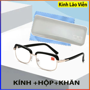 Kính viễn lão A Bao đọc sách cao cấp kiểu dáng cổ điển tròng thuỷ tinh gọng bền đẹp