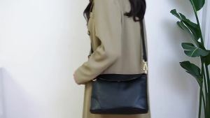 Womens Bag 2024 New Fashion Crossbody Shoulder Womens Bag Cross-border bags Middle-aged Mom Soft Leather Small Square Bag