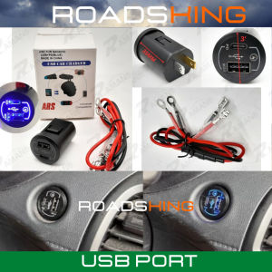 PROTON SAGA VVT PERSONA VVT IRIZ VVT ARM REST PD TYPE-C USB FAST CHARGER DUAL PORT QC 3.0 2.4A