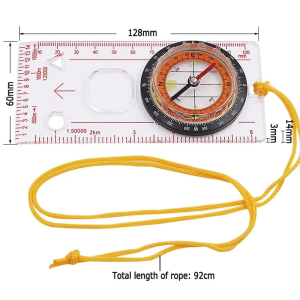 Orienteering Compass Orienteering Cross-Country Compass Ruler for Outdoor Survival Camping Hiking