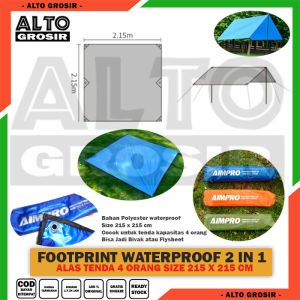 Footprint matras alas tenda ultralight camping hiking outdoor