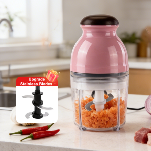 Electric Food Chopper Mini Garlic Chopper Meat Vegetable Onion Grinder Kitchen Food Processor