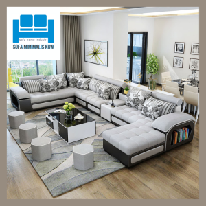 Sofa Sudut Minimalis Modern dengan Desain Elegan dan Nyaman