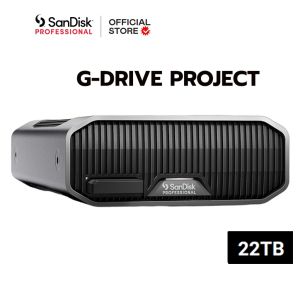 G-DRIVE PROJECT22TB Thunderbolt 3 External Hard Drive (SDPHG1H-022T-SBAAD) SanDisk Professional for MAC